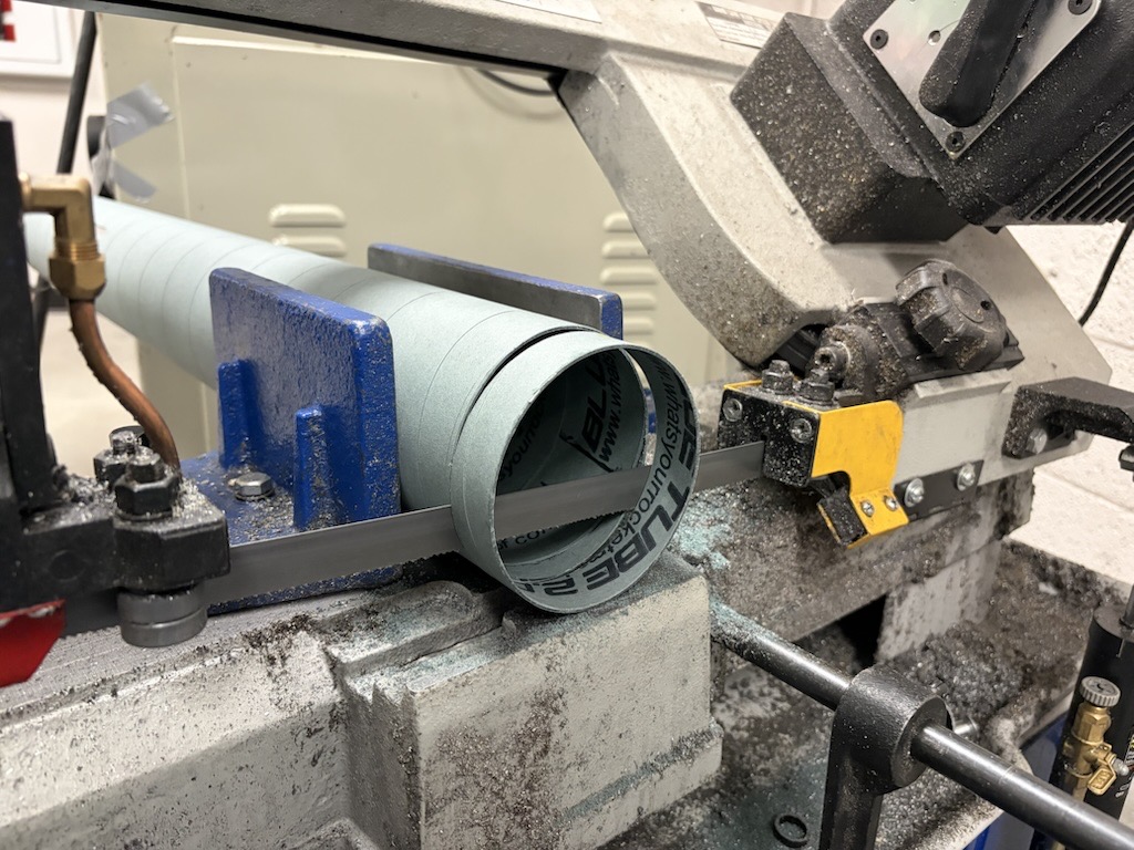 Airframe rebuild in progress