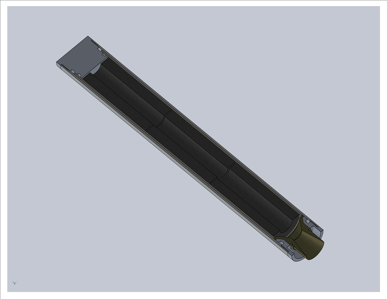 SRAD H-Class Solid Rocket Motor